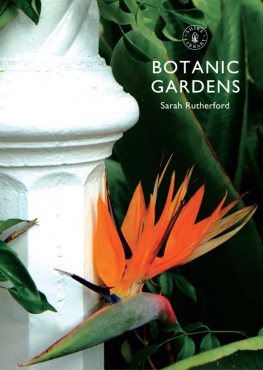 Sarah Rutherford - Botanic Gardens