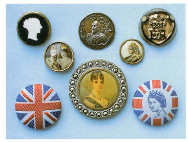 Royal commemoratives Top row left to right Queen Victoria young head - photo 3