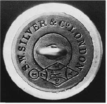 Kite mark giving a date of 7th December 1872 Both sides of a button - photo 9