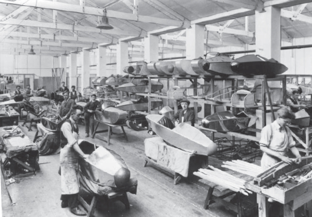 Series production of Swallow sidecars at Blackpool in the mid-1920s The - photo 7