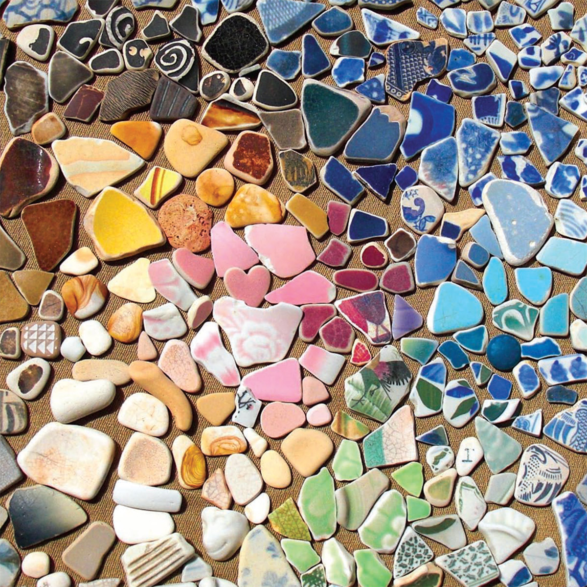 Sometimes the best sea glass isnt glass at all but fragments of pottery These - photo 13