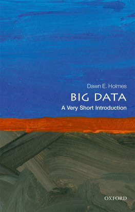 Dawn E. Holmes - Big Data: A Very Short Introduction