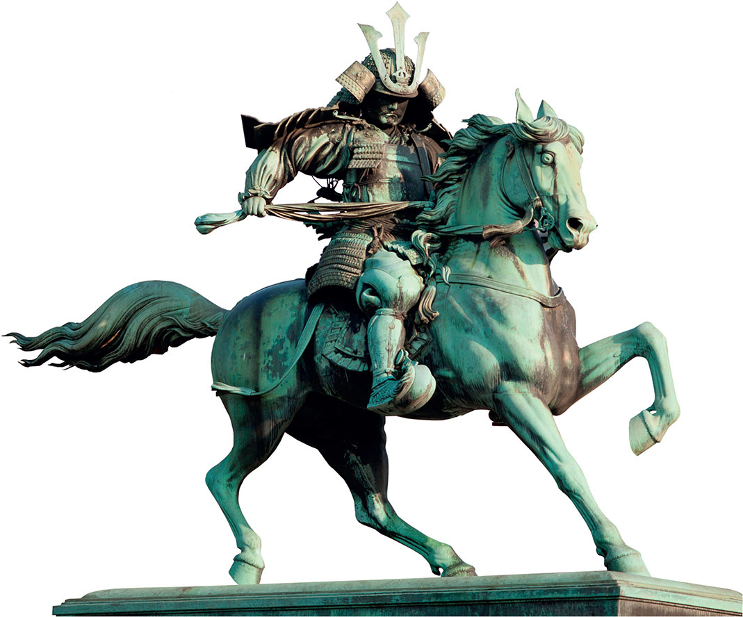 Kusunoki Masashiges statue stands guard outside Tokyos Imperial Palace - photo 6