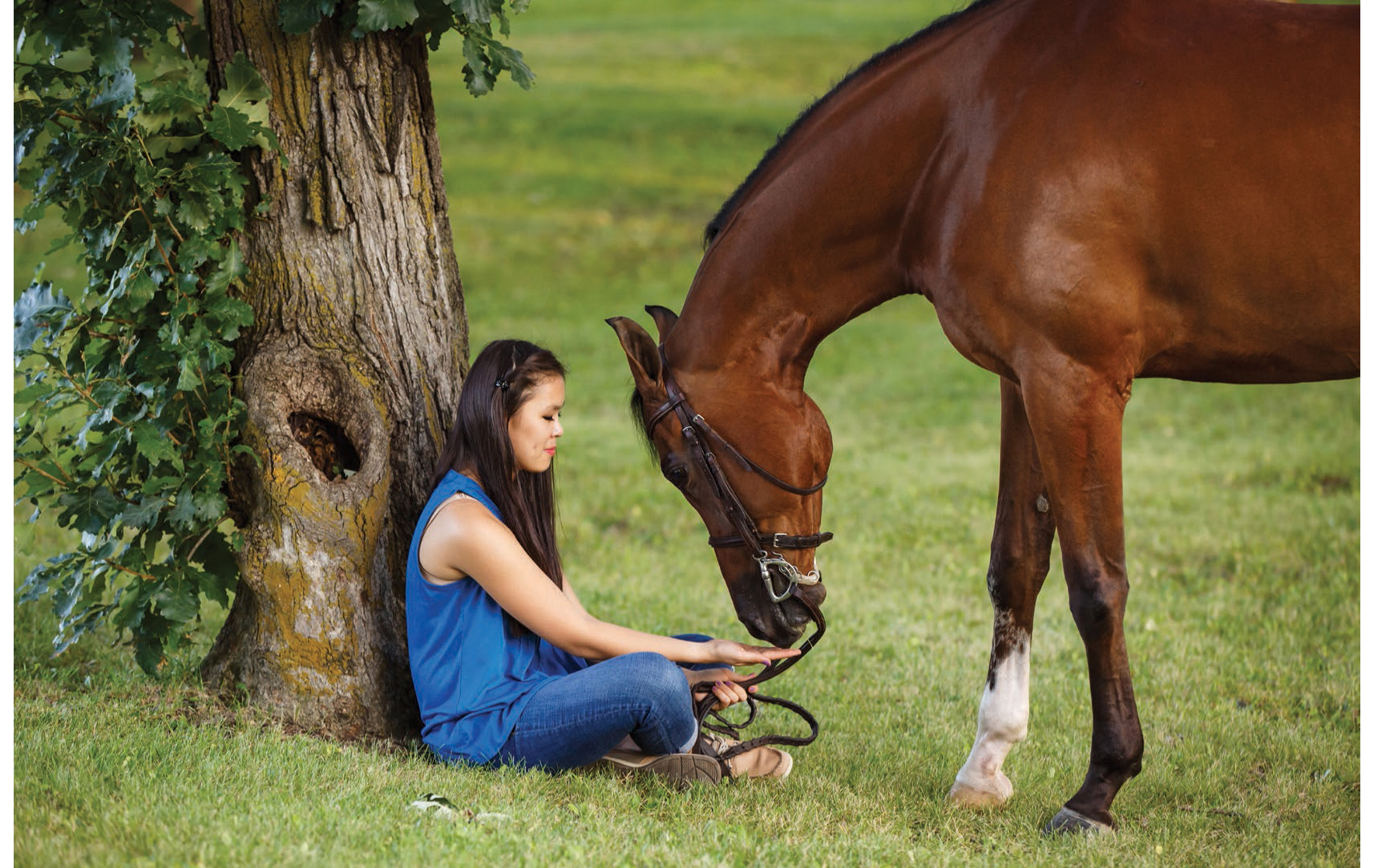 A SHARED PASSION Katja is passing her love of horses down to her daughter The - photo 15