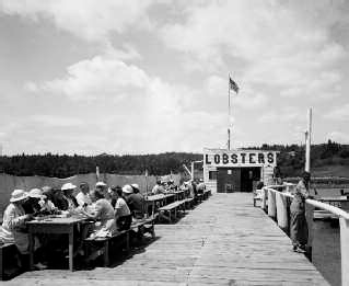 Gilberts Lobsters in Pemaquid Maine 1938 Wherever you are in the world - photo 6