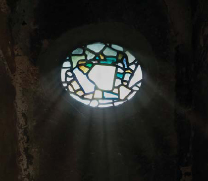 Anglo-Saxon glass c AD 700 St Paul Jarrow Tyne and Wear St Michael c - photo 5