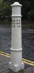 A Hans Town bollard which served to protect pedestrians from traffic on - photo 5