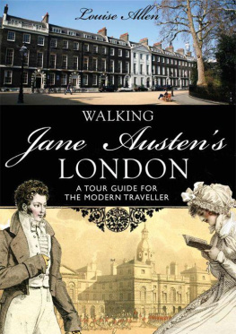 Louise Allen Walking Jane Austen’s London