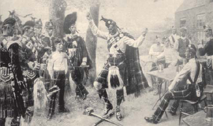 The style of the uniforms worn by these pipers of the Highland Light Infantry - photo 3