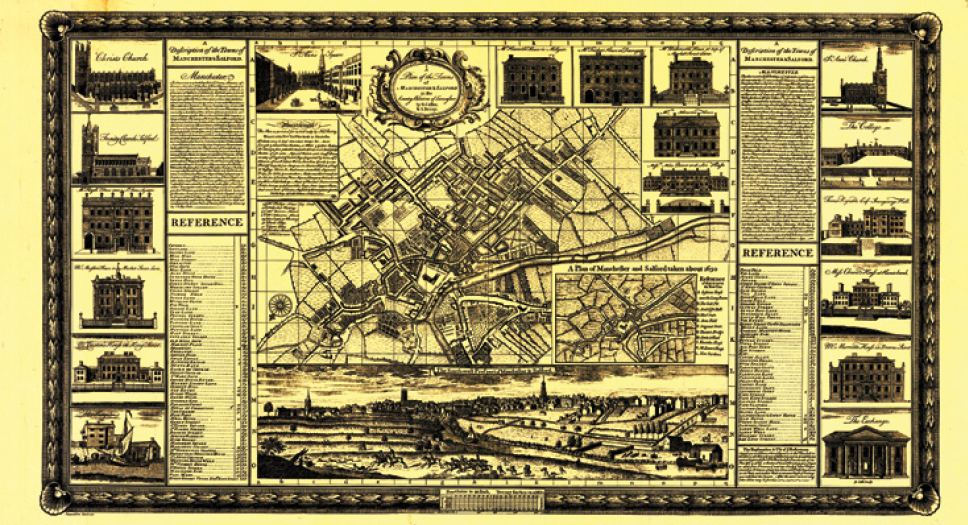 Russel Casson John Berry A Plan of the Towns of Manchester and Salford in - photo 4