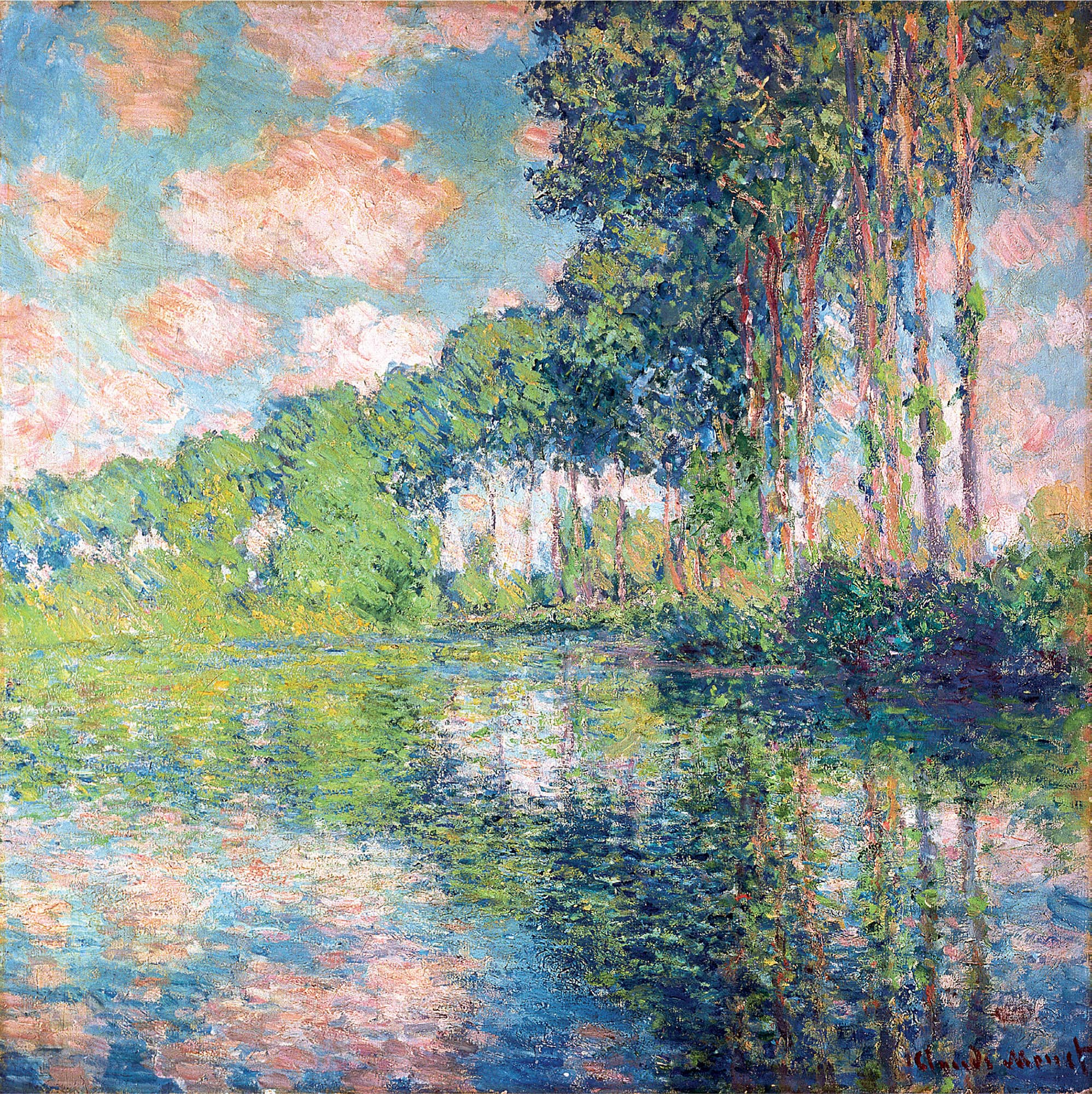 Poplars on the Epte c 1891 Oil on canvas Claude Monet French 18401926 - photo 9