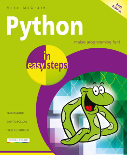 Mike McGrath Python in Easy Steps, 2nd Edition