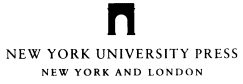 Page iv NEW YORK UNIVERSITY PRESS New York and London Copyright 1992 by - photo 2