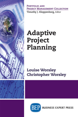 Louise Worsley - Adaptive Project Planning