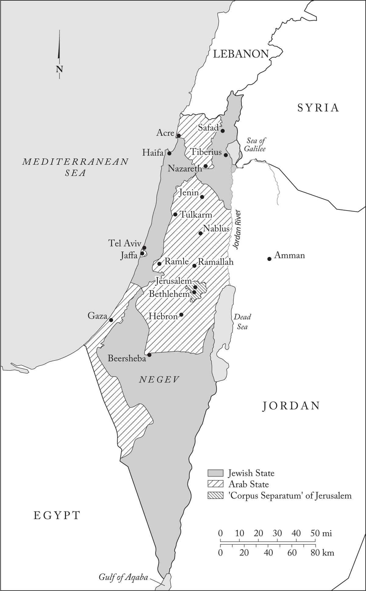 Map 2b United Nations Partition Plan for Palestine Resolution 181 II 1947 - photo 4