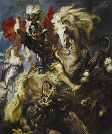 Saint George Battles the Dragon c 1607 Oil on canvas 309 x cm Museo - photo 3