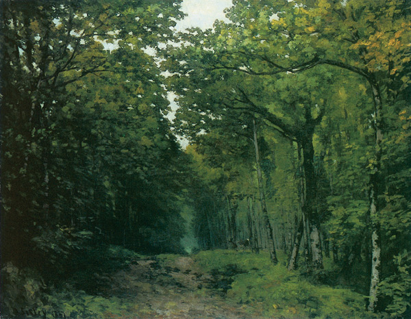 1 Avenue of Chestnut Trees at Celle-Saint-Cloud 1867 Oil on canvas 955 - photo 3