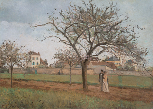 The House of Pre Gallien Pontoise 1866 Oil on canvas 40 x 55 cm - photo 5