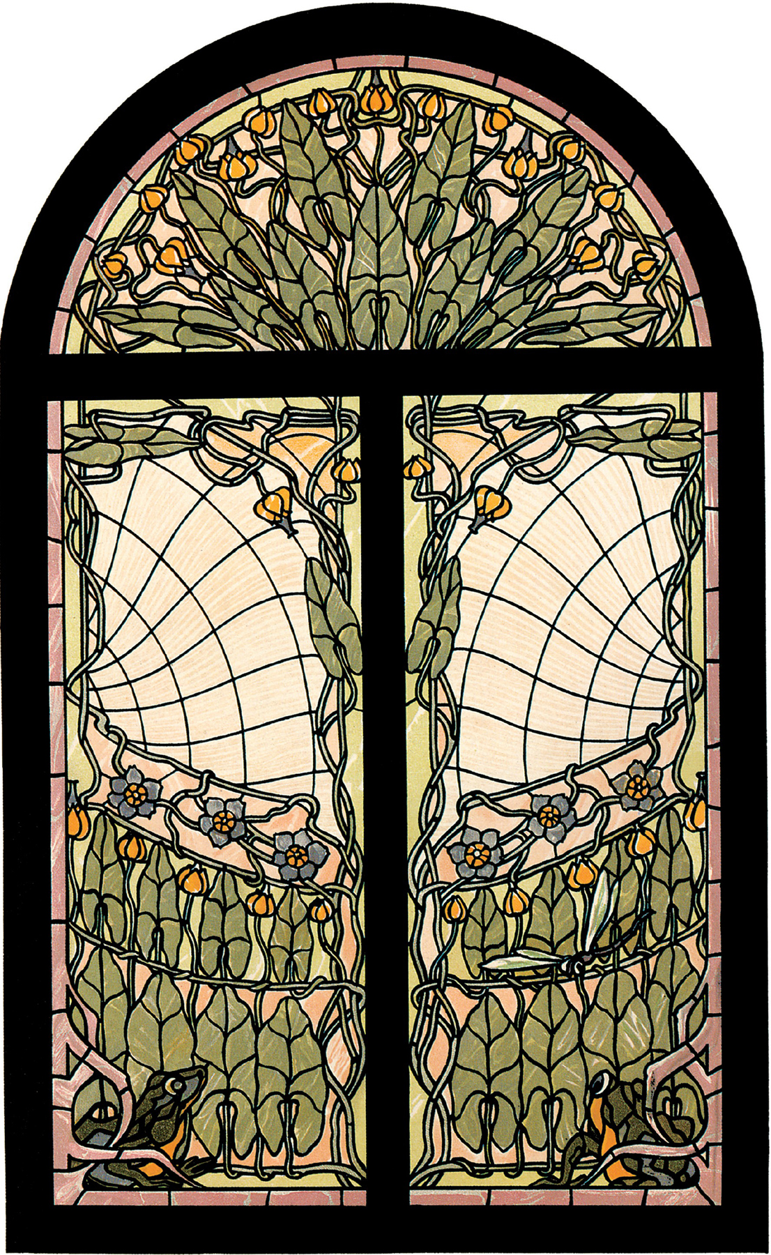 Masterworks of Art Nouveau Stained Glass - photo 8