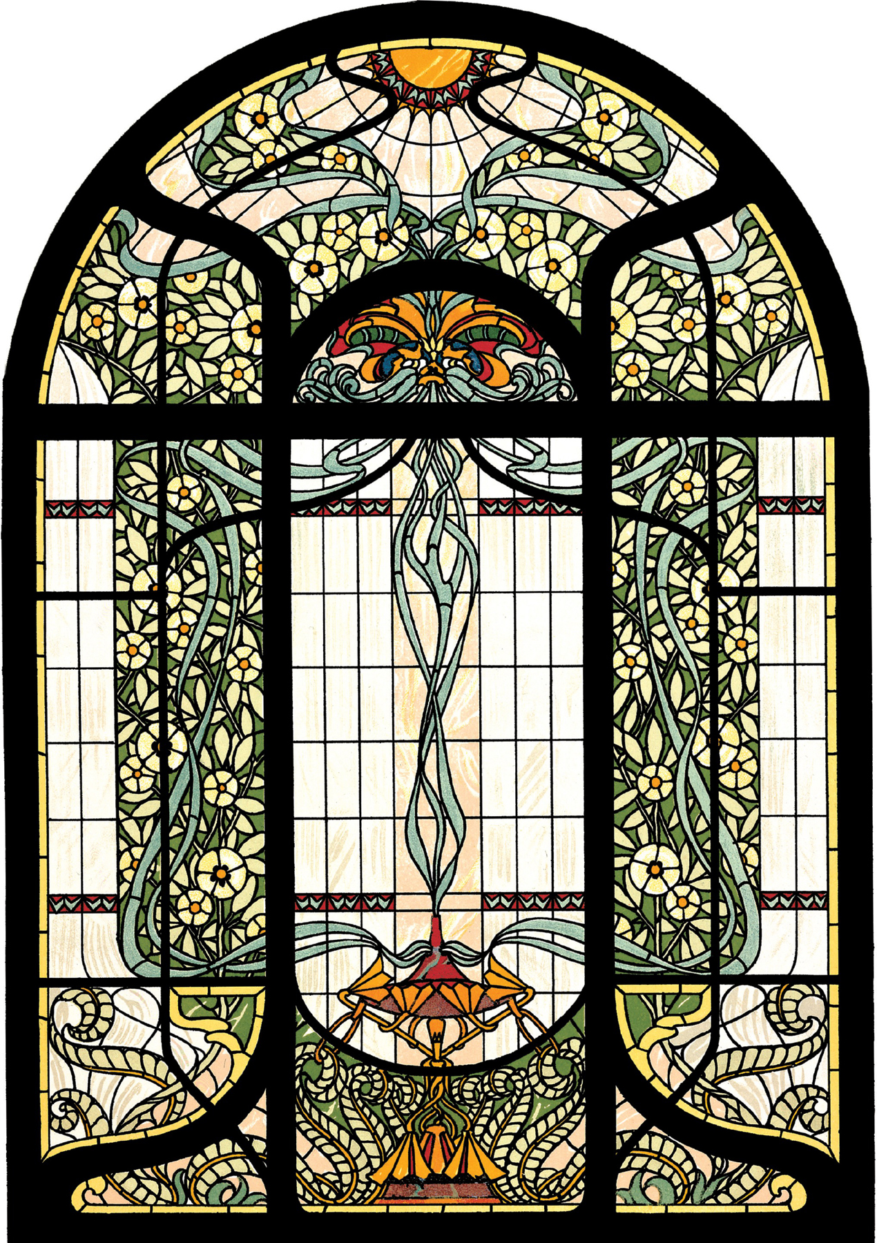 Masterworks of Art Nouveau Stained Glass - photo 9