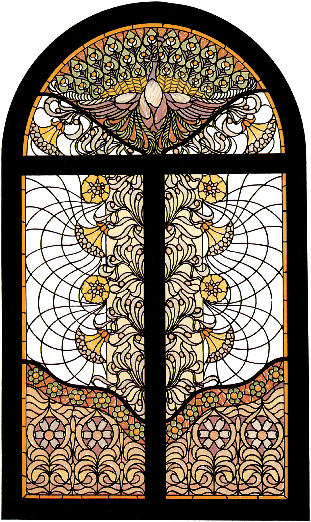 Masterworks of Art Nouveau Stained Glass - photo 22