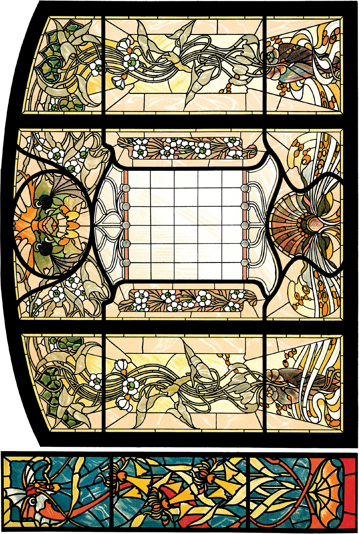 Masterworks of Art Nouveau Stained Glass - photo 23