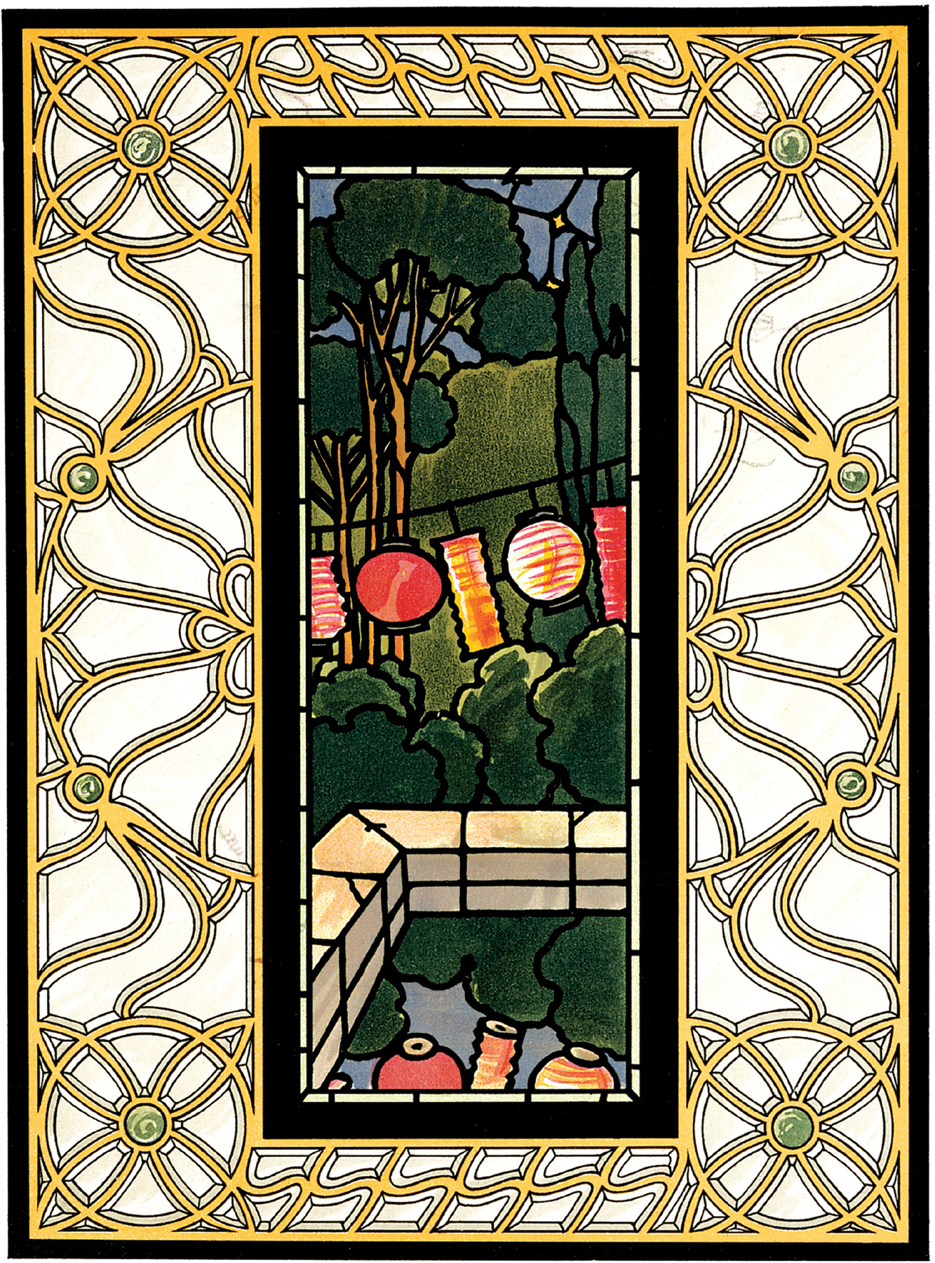 Masterworks of Art Nouveau Stained Glass - photo 27