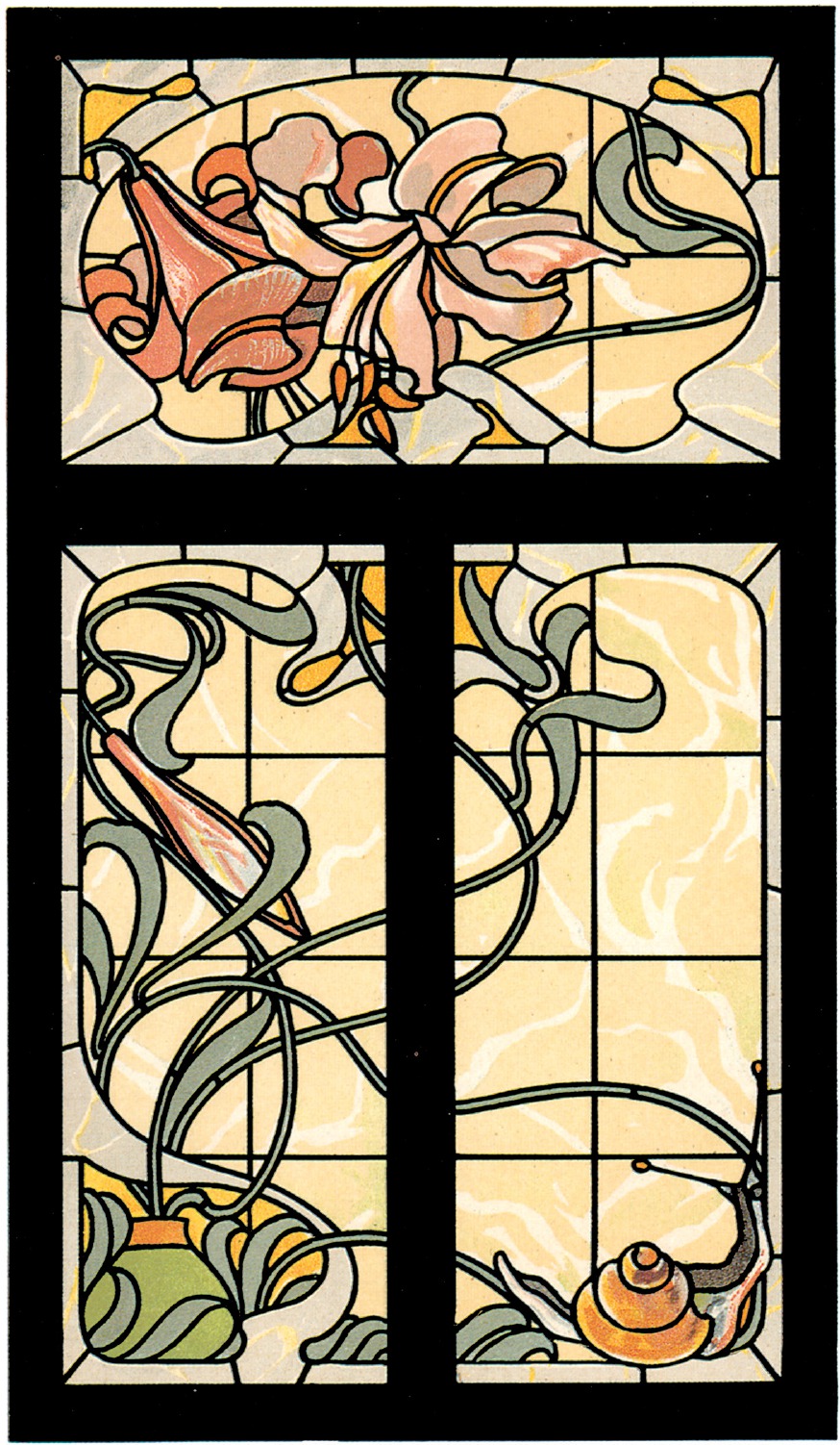 Masterworks of Art Nouveau Stained Glass - photo 4