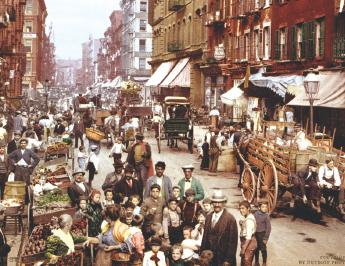 Crowded Manhattan in 1900 From 1892 to 1954 more than 12 million immigrants - photo 14