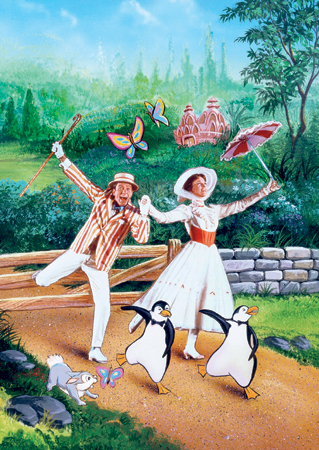 AF ARCHIVEALAMY Dick Van Dyke as Bert and Julie Andrews as Mary Poppins in the - photo 3