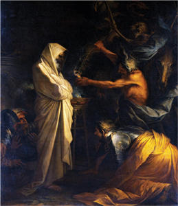 Ghost of Samuel Called Before Saul by the Witch of Endor 1668 by Salvator - photo 19