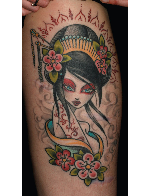 By Dawnii Painted Lady Tattoo Parlour Birmingham UKBy Sam Ricketts Mantra - photo 10