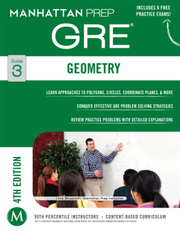 coll. - Geometry GRE Strategy Guide