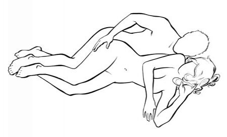 The spooning position is a great position for many couples Many people are - photo 3