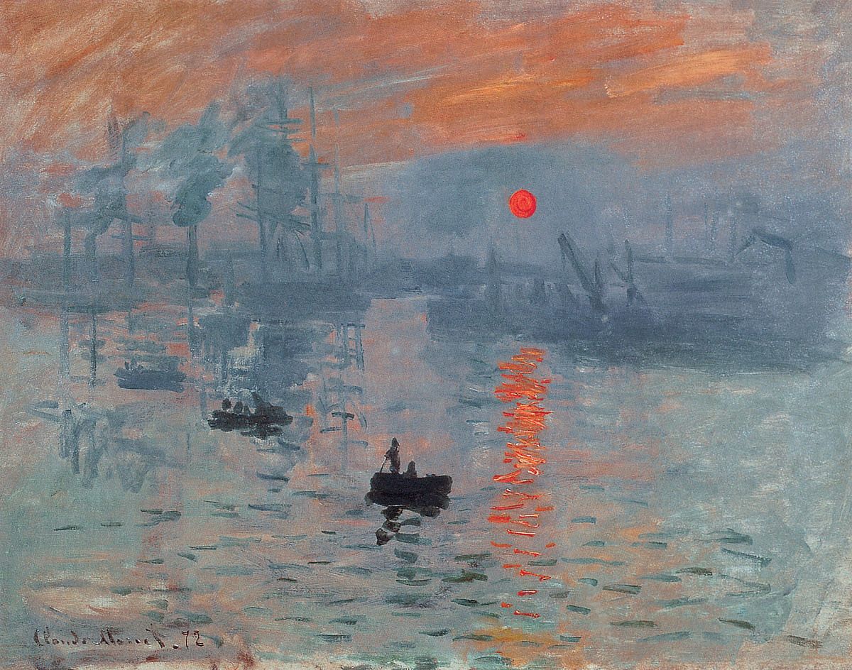 Claude Monet Impression Sunrise 1873 Oil on canvas 48 x 63 cm Muse - photo 3