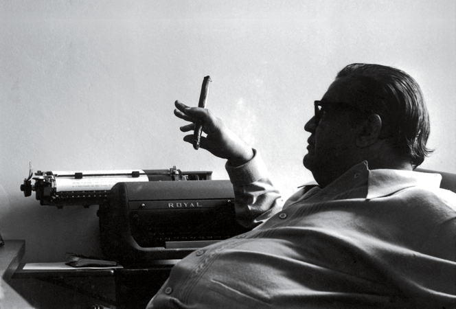 Mario Puzo at his desk in Hollywood in 1970 a year after his book debuted His - photo 6