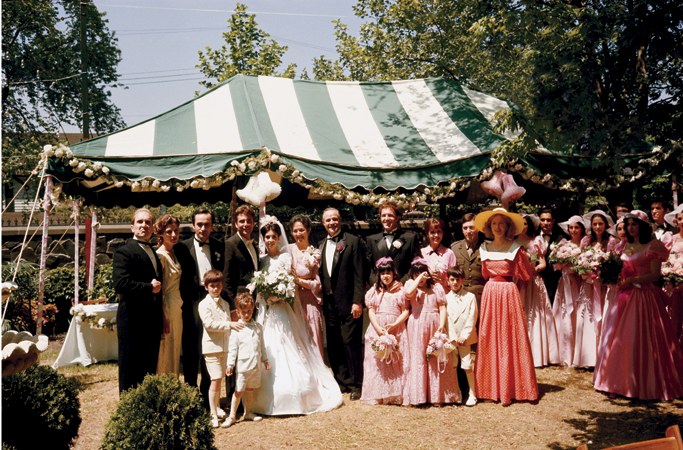 THE FILMS OPENING SCENES at Connie and Carlos wedding set the key for the - photo 5