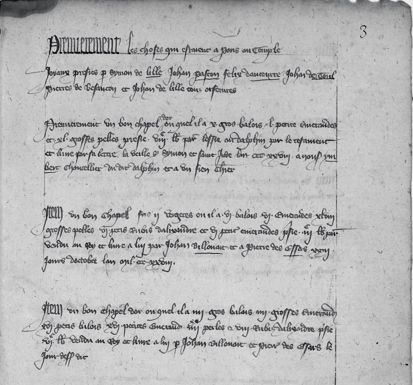 APPENDIX 1 The Testament of Clmence de Hongrie APPENDIX 2 The Inventory of - photo 6