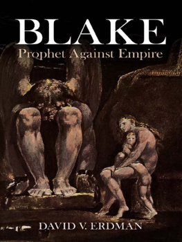 David V. Erdman - Blake: Prophet Against Empire