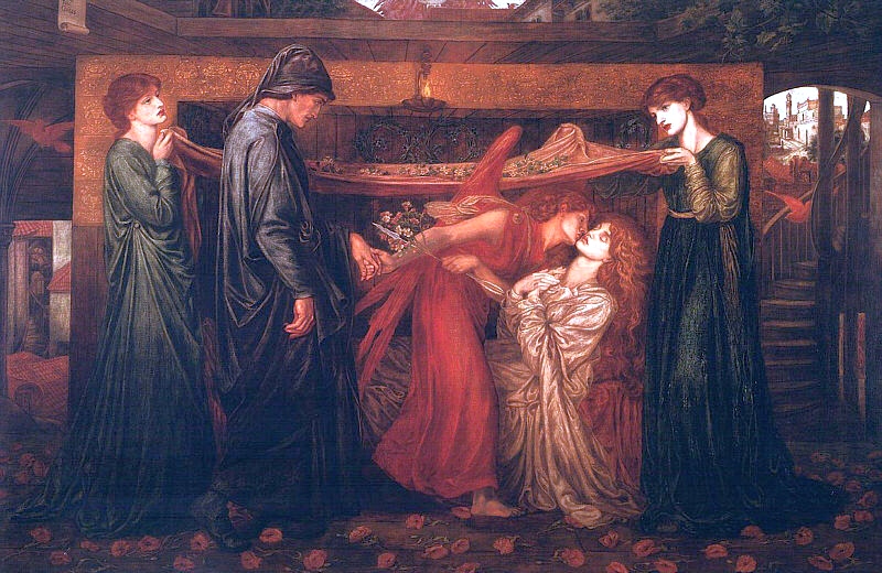 A scene from the poem by Dante Gabriel Rossetti 1871 I IN that part of the - photo 15