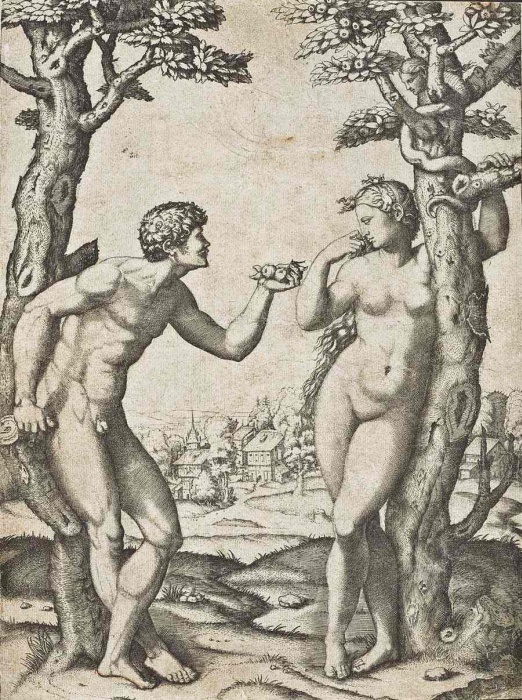 Adam and Eve by Marcantonio Raimondi 1512-1514 THE JUDGEMENT OF PARIS - photo 15