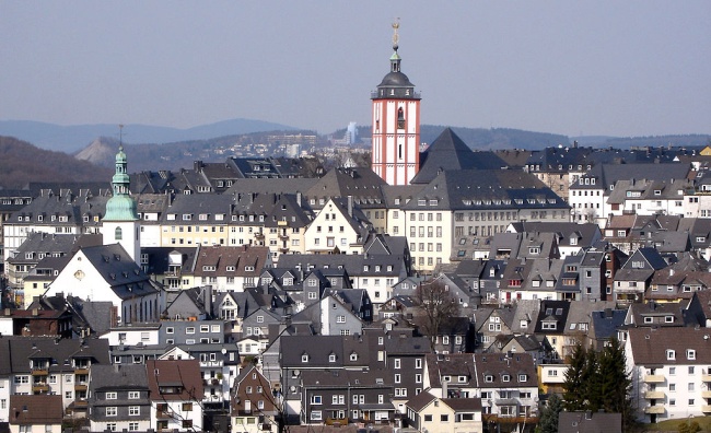 Siegen a German city in the south Westphalian part of North Rhine-Westphalia - photo 7