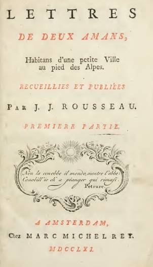 Rousseaus Julie or the New Heloise 1761 from which Wollstonecraft drew the - photo 11