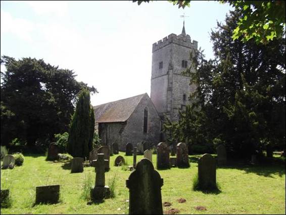 The Church of the Holy Cross at Goodnestone where James father was Vicar at - photo 7