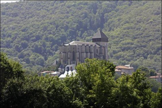 The Cathedral of St Bertrand de Comminges in the South of France the setting - photo 12