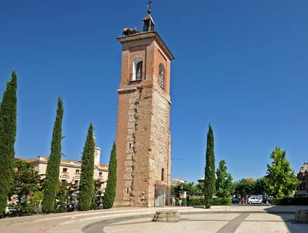 Tower of the Church of Santa Mara la Mayor de Alcal de Henares where Cervantes - photo 8