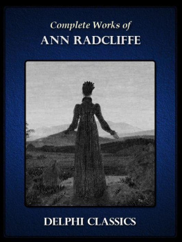 Ann Radcliffe Delphi Complete Works of Ann Radcliffe