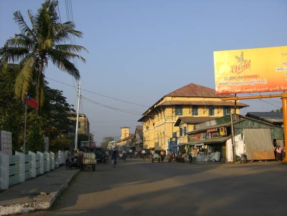 The main street of Sittwe the capital of Rakhine State Myanmar Hector Hugh - photo 7