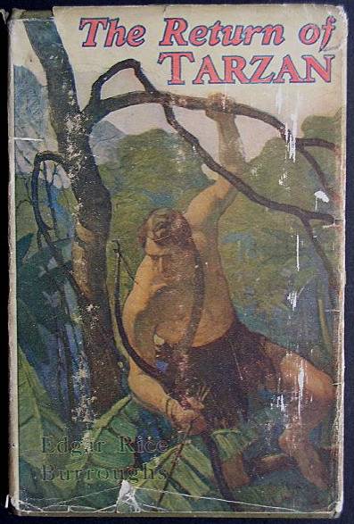 Cover of the first edition of The Return of Tarzan 1913 First edition - photo 11