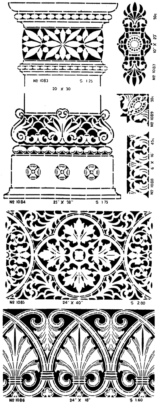 2286 Traditional Stencil Designs - photo 10